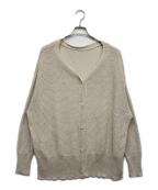 FRAMeWORKフレームワーク）の古着「カノコ2WAYBack開きカーディガン」｜アイボリー