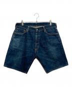 EVISUエヴィス）の古着「ハーフパンツ」｜インディゴ