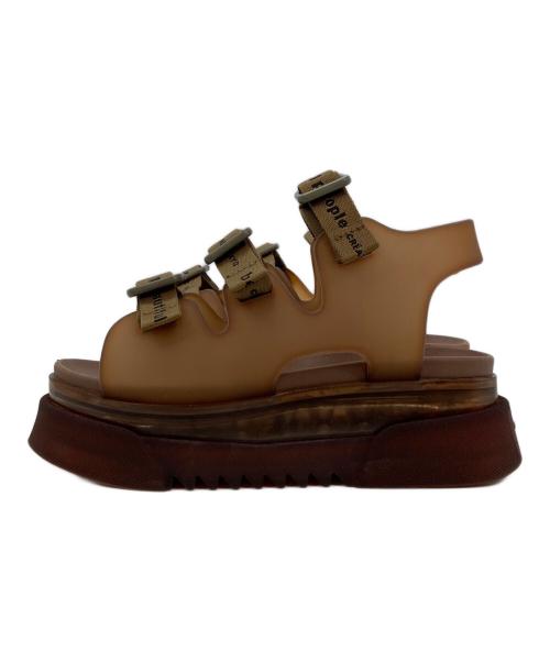 beautiful people（ビューティフルピープル）beautiful people (ビューティフルピープル) サンダル ブラウン サイズ:1の古着・服飾アイテム