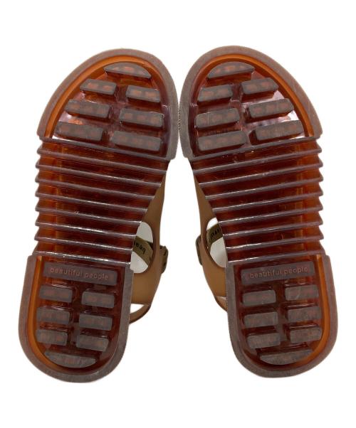 beautiful people（ビューティフルピープル）beautiful people (ビューティフルピープル) サンダル ブラウン サイズ:1の古着・服飾アイテム