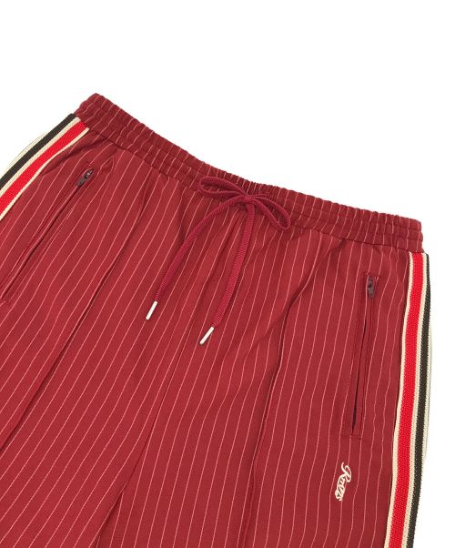 MAISON SPECIAL（メゾンスペシャル）MAISON SPECIAL (メゾンスペシャル) Side Line Jersey Straight Pants レッド サイズ:38の古着・服飾アイテム