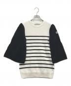 BORDERS at BALCONYボーダーズアットバルコニー）の古着「FLARE SLEEVE TOP」｜ホワイト