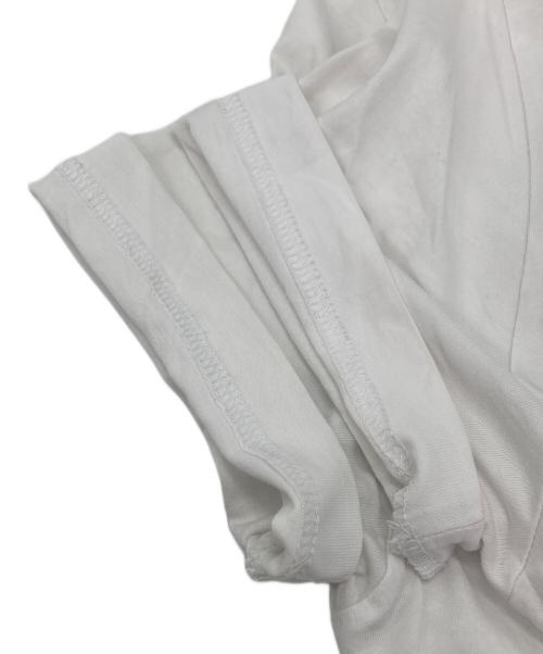 DIESEL（ディーゼル）DIESEL (ディーゼル) ポケット ロゴ刺繍 エンブロイダリーTシャツ ホワイト サイズ:Sの古着・服飾アイテム