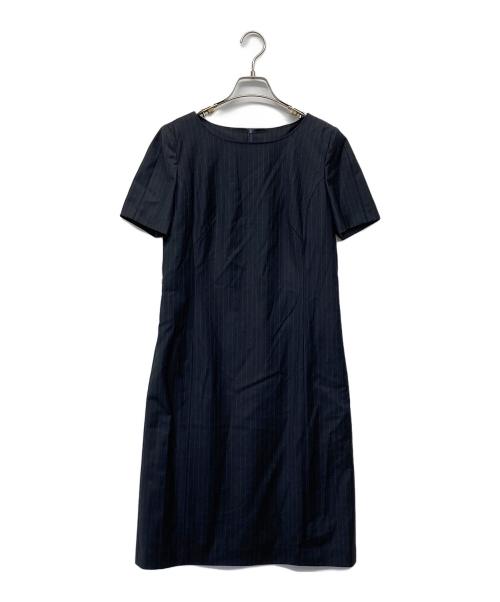 Paul Stuart（ポールスチュアート）Paul Stuart (ポールスチュアート) ワンピース ネイビー サイズ:6の古着・服飾アイテム