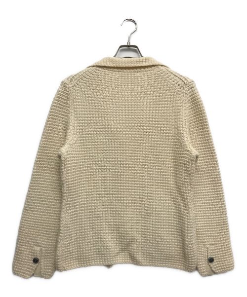 BluBre（ブルブレ）BluBre (ブルブレ) ニットジャケット ホワイト サイズ:Sの古着・服飾アイテム