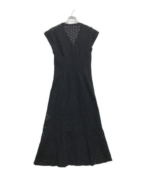 fiolily（フィオリリー）fiolily (フィオリリー) レースノースリーブワンピース ブラック サイズ:FREEの古着・服飾アイテム