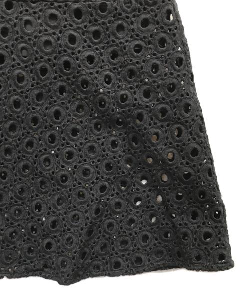 fiolily（フィオリリー）fiolily (フィオリリー) レースノースリーブワンピース ブラック サイズ:FREEの古着・服飾アイテム