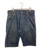 EVISUエヴィス）の古着「ハーフデニムパンツ」｜インディゴ