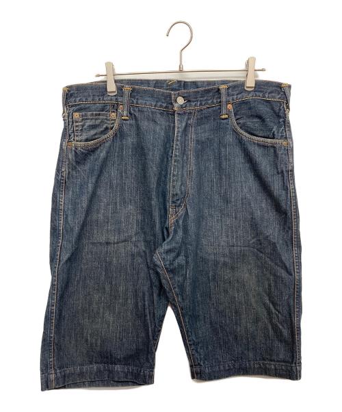 EVISU（エヴィス）EVISU (エビス) ハーフデニムパンツ インディゴ サイズ:ｗ36の古着・服飾アイテム