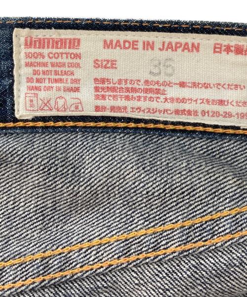 EVISU（エヴィス）EVISU (エビス) ハーフデニムパンツ インディゴ サイズ:ｗ36の古着・服飾アイテム