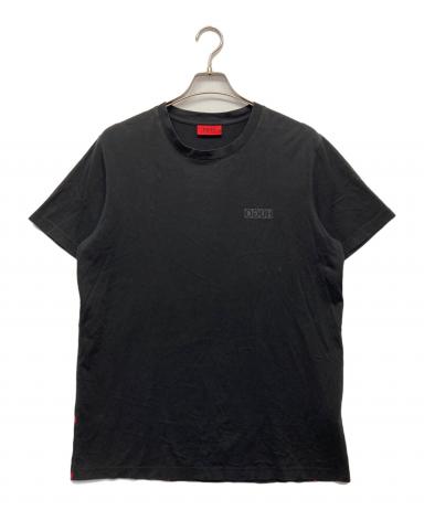 中古・古着通販】HUGO BOSS (ヒューゴ ボス) Tシャツ ブラック サイズ 