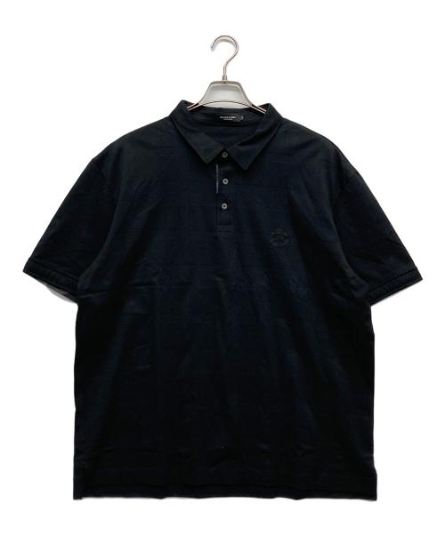 BLACK LABEL CRESTBRIDGE（ブラックレーベル クレストブリッジ）BLACK LABEL CRESTBRIDGE (ブラックレーベル クレストブリッジ) ポロシャツ ブラック サイズ:4Lの古着・服飾アイテム