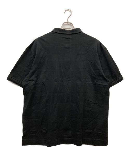 BLACK LABEL CRESTBRIDGE（ブラックレーベル クレストブリッジ）BLACK LABEL CRESTBRIDGE (ブラックレーベル クレストブリッジ) ポロシャツ ブラック サイズ:4Lの古着・服飾アイテム