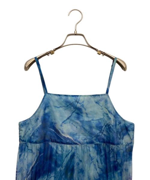 HARE（ハレ）HARE (ハレ) オーロラシアーキャミソールワンピース ブルー サイズ:Fの古着・服飾アイテム