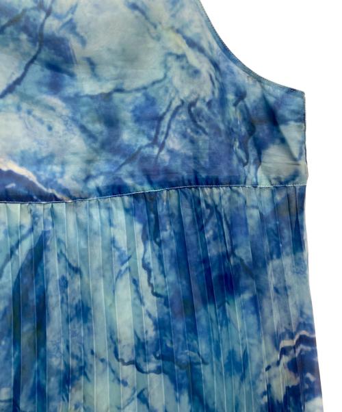 HARE（ハレ）HARE (ハレ) オーロラシアーキャミソールワンピース ブルー サイズ:Fの古着・服飾アイテム