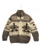 不明フメイ）の古着「カウチンニット」｜ブラウン