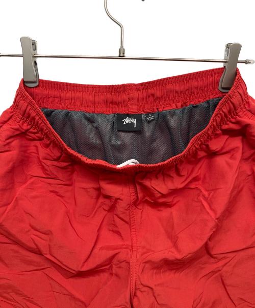 stussy（ステューシー）stussy (ステューシー) ハーフパンツ レッド サイズ:Sの古着・服飾アイテム