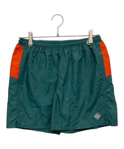 ELDORESO（エルドレッソ）ELDORESO (エルドレッソ) BAT SHORTS〔バットショーツ〕 グリーン サイズ:Mの古着・服飾アイテム