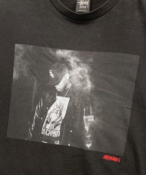 stussy（ステューシー）stussy (ステューシー) Lafayette (ラファイエット) JAY-Z フォトプリント Tシャツ ブラック サイズ:Mの古着・服飾アイテム