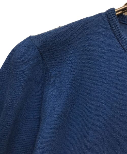 JOHN SMEDLEY（ジョンスメドレー）JOHN SMEDLEY (ジョンスメドレー) Vネックニット ブルー サイズ:XSの古着・服飾アイテム