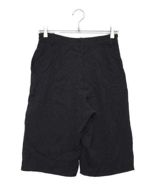 DRIES VAN NOTEN（ドリスヴァンノッテン）DRIES VAN NOTEN (ドリスヴァンノッテン) ウールハーフパンツ ブラック サイズ:34の古着・服飾アイテム