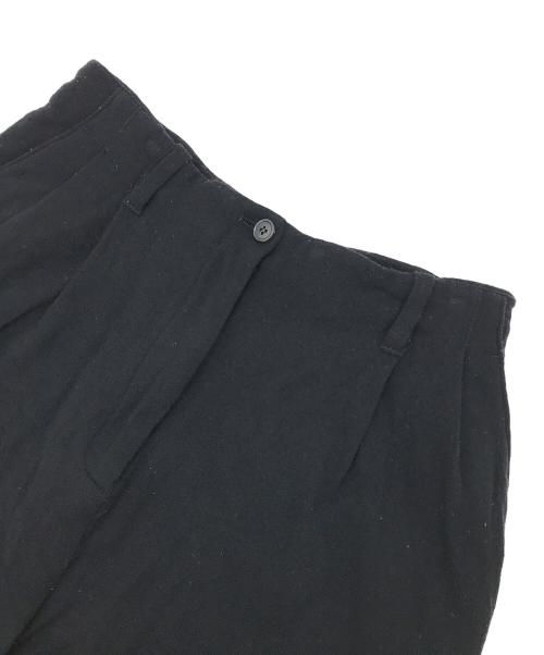 DRIES VAN NOTEN（ドリスヴァンノッテン）DRIES VAN NOTEN (ドリスヴァンノッテン) ウールハーフパンツ ブラック サイズ:34の古着・服飾アイテム