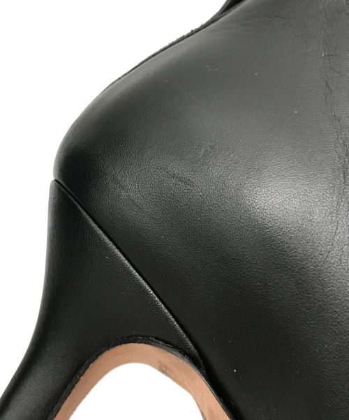 PELLICO（ペリーコ）PELLICO (ペリーコ) バックジップショートブーツ ブラック サイズ:36の古着・服飾アイテム