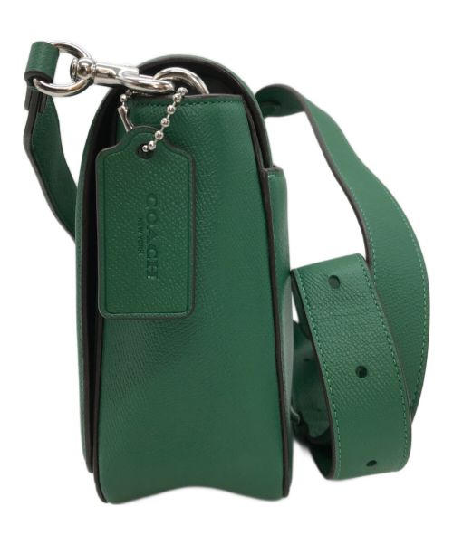 COACH（コーチ）COACH (コーチ) メッセンジャーバッグ グリーンの古着・服飾アイテム