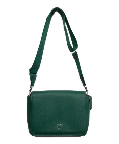COACH（コーチ）COACH (コーチ) メッセンジャーバッグ グリーンの古着・服飾アイテム