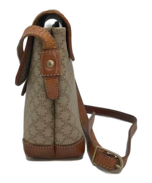 OLD CELINE（セリーヌ）OLD CELINE (セリーヌ) マガタム柄ショルダーバッグ ブラウンの古着・服飾アイテム