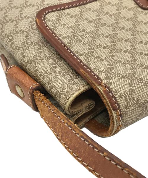 OLD CELINE（セリーヌ）OLD CELINE (セリーヌ) マガタム柄ショルダーバッグ ブラウンの古着・服飾アイテム