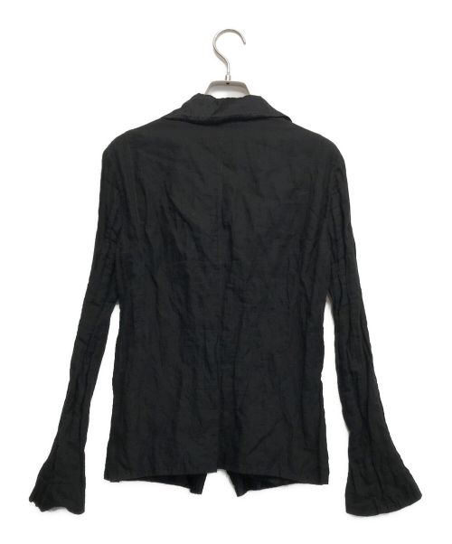 ISSEY MIYAKE HaaT（イッセイミヤケハート）ISSEY MIYAKE Haat (イッセイミヤケハート) プリーツジャケット ブラック サイズ:2の古着・服飾アイテム