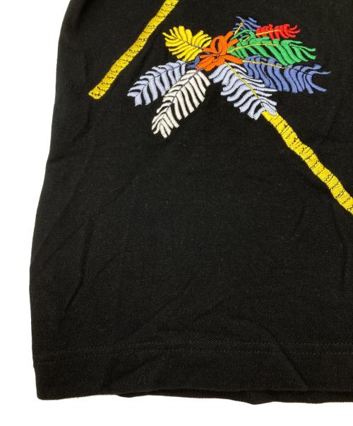 TOGA VIRILIS（トーガ ビリリース）TOGA VIRILIS (トーガ ビリリース) EMBROIDERY POLO SHIRT ブラック サイズ:44の古着・服飾アイテム