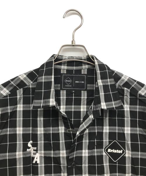 F.C.R.B.（エフシーレアルブリストル）F.C.R.B. (エフシーレアルブリストル) WIND AND SEA (ウィンダンシー) S BAGGY SHIRT ブラック サイズ:Sの古着・服飾アイテム