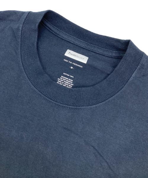 FreshService（フレッシュサービス）FreshService (フレッシュサービス) プリントTシャツ ネイビー サイズ:Mの古着・服飾アイテム