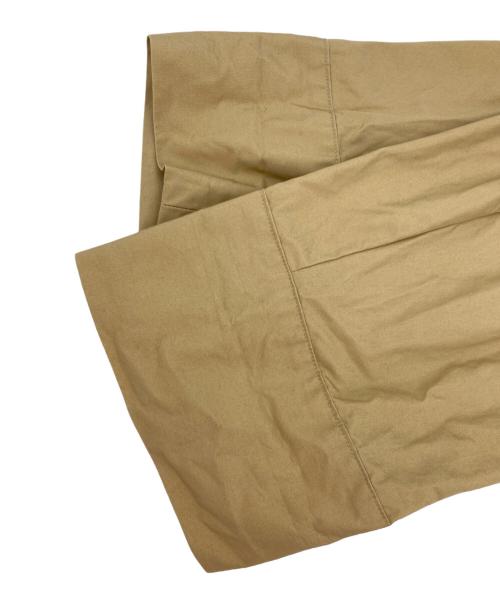 DANTON（ダントン）DANTON (ダントン) ノーカラーワークジャケット ブラウン サイズ:36の古着・服飾アイテム