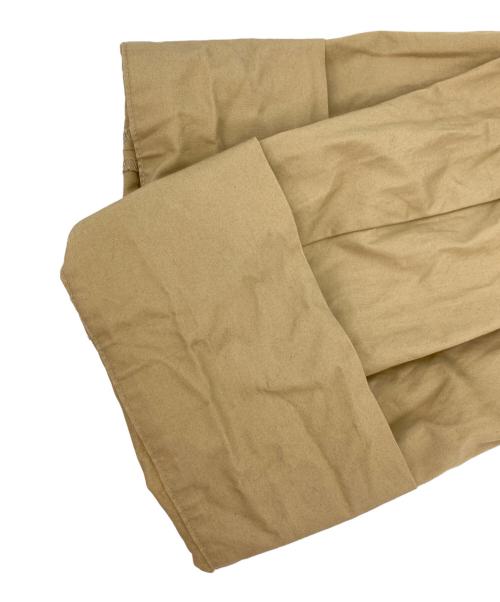 DANTON（ダントン）DANTON (ダントン) ノーカラーワークジャケット ブラウン サイズ:36の古着・服飾アイテム