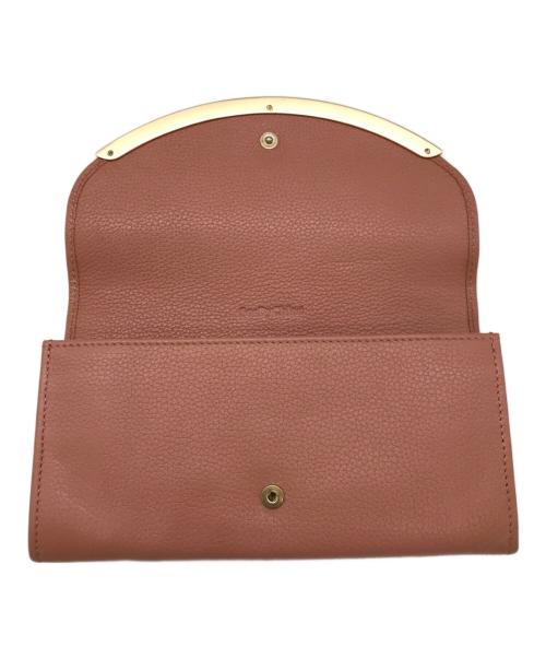 SEE BY CHLOE（シーバイクロエ）SEE BY CHLOE (シーバイクロエ) 長財布 ピンクの古着・服飾アイテム