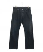 LEVI'Sリーバイス）の古着「501後染めデニムパンツ」｜ブラック