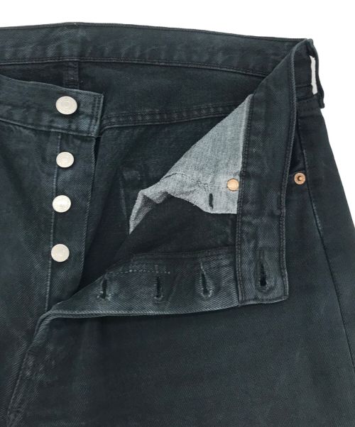 LEVI'S（リーバイス）LEVI'S (リーバイス) 501後染めデニムパンツ ブラック サイズ:W34の古着・服飾アイテム