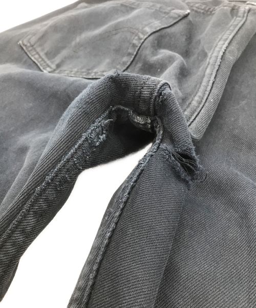 LEVI'S（リーバイス）LEVI'S (リーバイス) 501後染めデニムパンツ ブラック サイズ:W34の古着・服飾アイテム