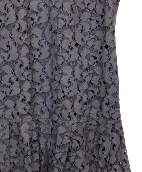 R-ISM（リズム）R-ISM (リズム) レースノースリーブワンピース ネイビー サイズ:4の古着・服飾アイテム