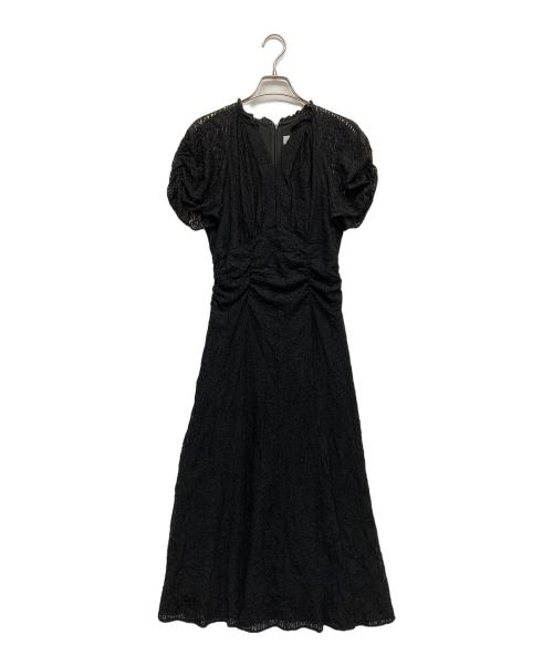 CELFORD（セルフォード）CELFORD (セルフォード) ストレッチレースナローワンピース ブラック サイズ:36の古着・服飾アイテム