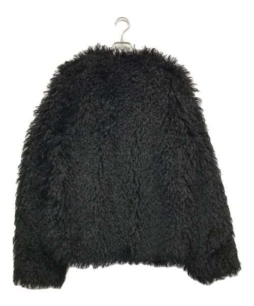 fekete（フェケテ）fekete (フェケテ) ノーカラージャケット ブラック サイズ:FREEの古着・服飾アイテム