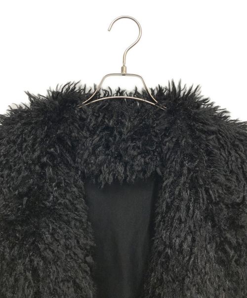 fekete（フェケテ）fekete (フェケテ) ノーカラージャケット ブラック サイズ:FREEの古着・服飾アイテム