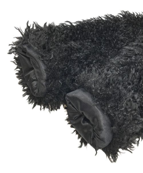 fekete（フェケテ）fekete (フェケテ) ノーカラージャケット ブラック サイズ:FREEの古着・服飾アイテム