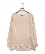 theoryセオリー）の古着「とろみシルクカットソー」｜ピンク