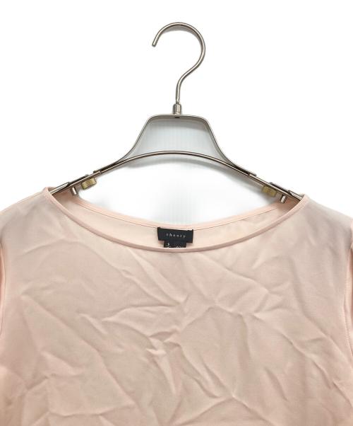 theory（セオリー）theory (セオリー) とろみシルクカットソー ピンク サイズ:Sの古着・服飾アイテム
