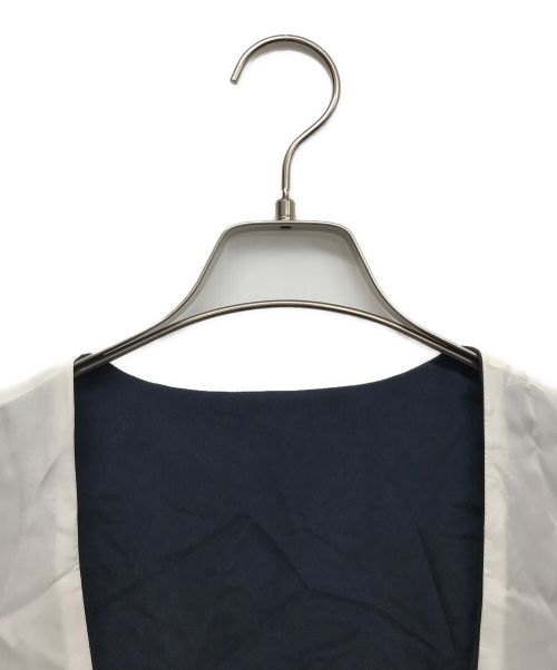 KOZABURO（コウザブロウ）KOZABURO (コウザブロウ) リバーシブルキノウコート ホワイト×ネイビー サイズ:2の古着・服飾アイテム