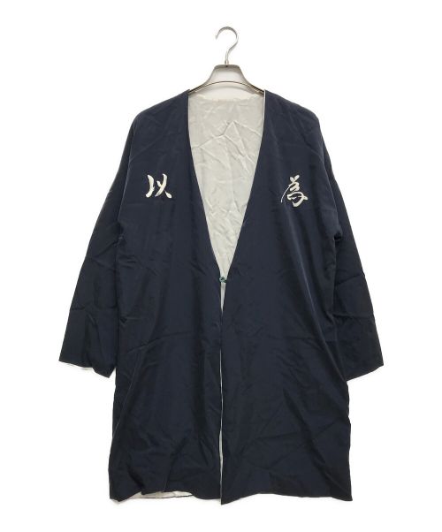 KOZABURO（コウザブロウ）KOZABURO (コウザブロウ) リバーシブルキノウコート ホワイト×ネイビー サイズ:2の古着・服飾アイテム